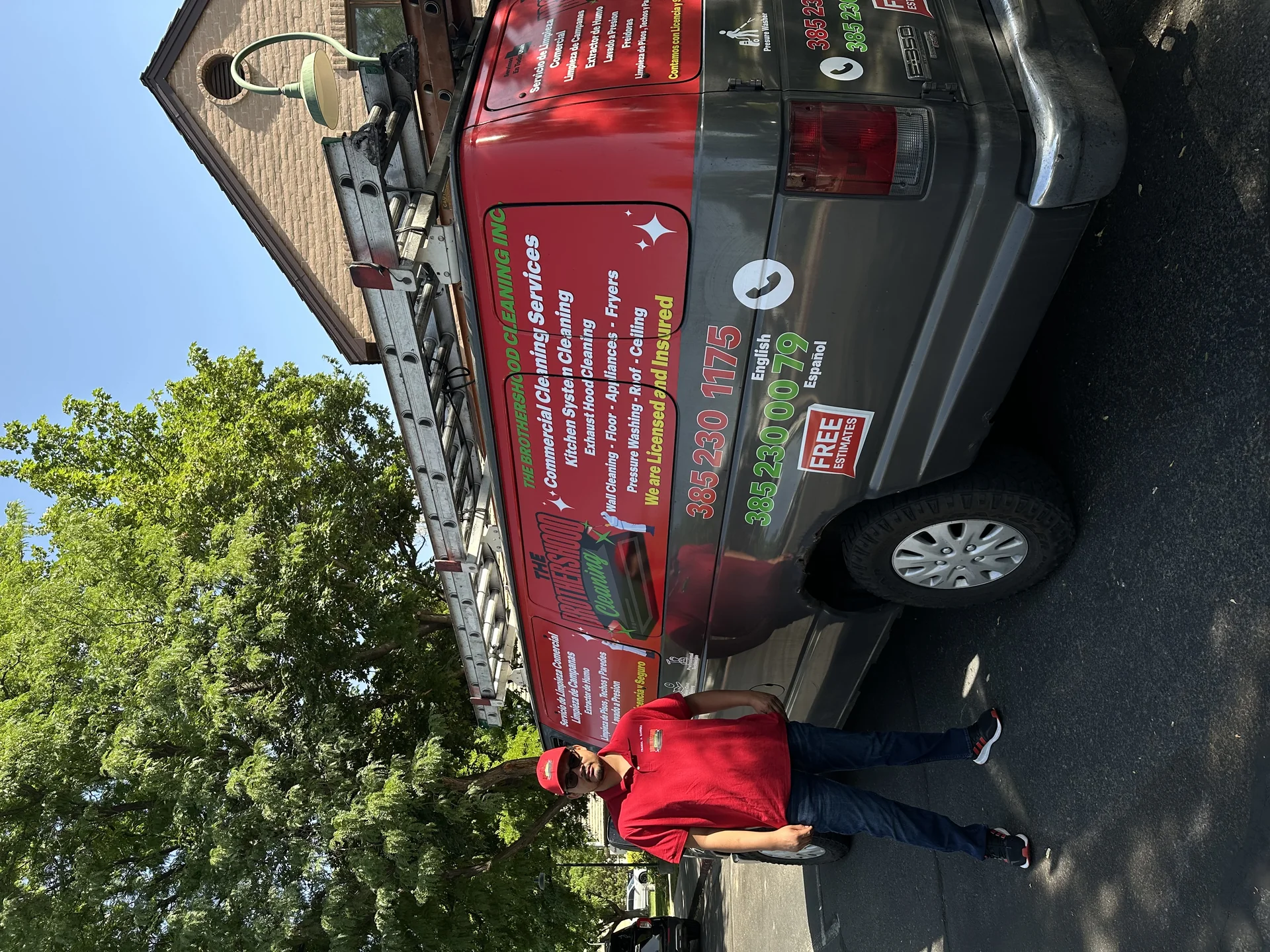 Professional Commercial Hood Cleaning Service Team